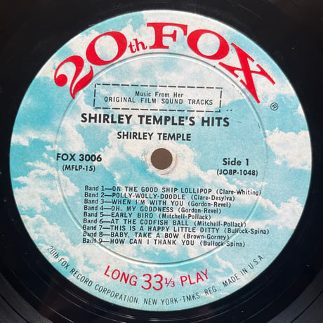 Shirley Temple / Shirley Temple’s Hits (From Her Soundtracks)