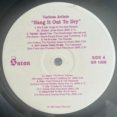 V.A. / Hang It Out To Dry !