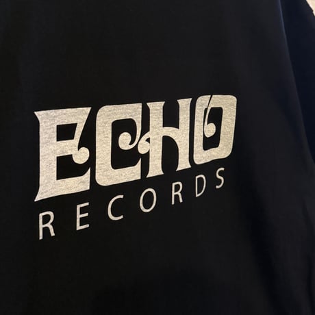 ECHO RECORDS T-SHIRTS Black