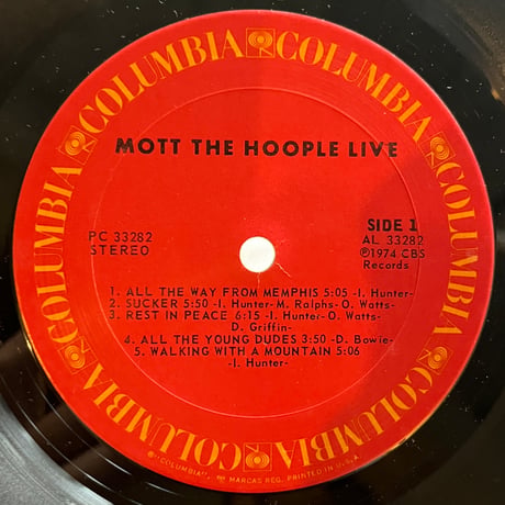 Mott The Hoople / Live