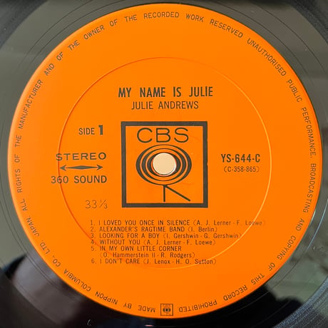 Julie Andrews / My Name Is Julie