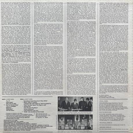 The Standells / Anthology Of Legendary Recordings Volume One