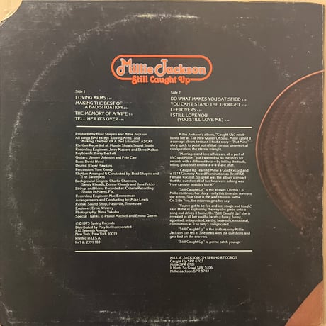 Millie Jackson / Still Caught Up