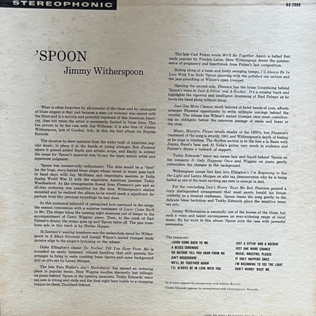Jimmy Witherspoon / ‘Spoon