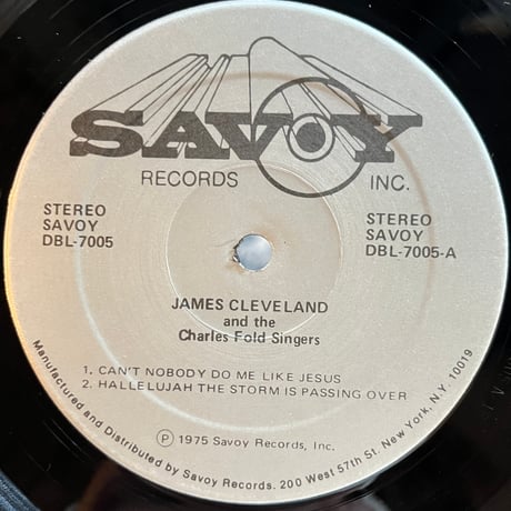 Rev. James Cleveland and The Charles Fold Singers / Jesus Is The Best Thing That Ever Happened To Me