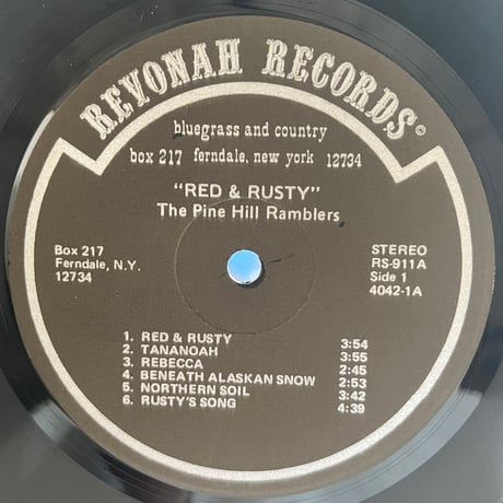 The Pine Hill Ramblers / Red And Rusty