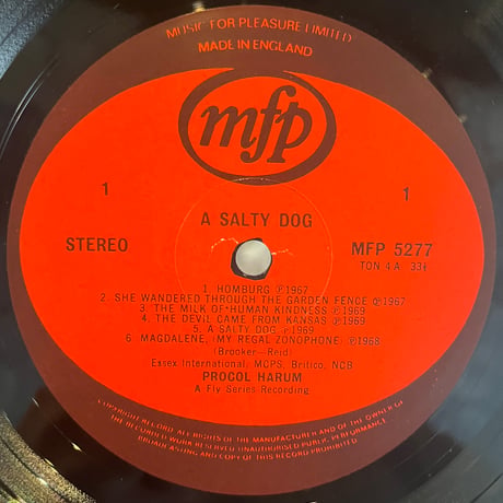 Procol Harum / A Salty Dog