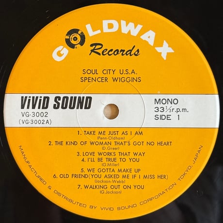 Spencer Wiggins / Soul City U.S.A