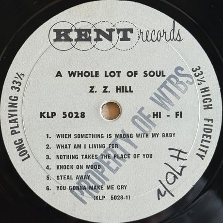 Z.Z.Hill / A Whole Lot Of Soul