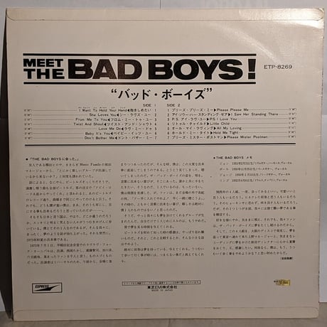 バッド・ボーイズ / Meet the Bad Boys