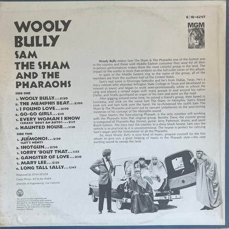 Sam The Sham And The Pharaohs / Wooly Bully