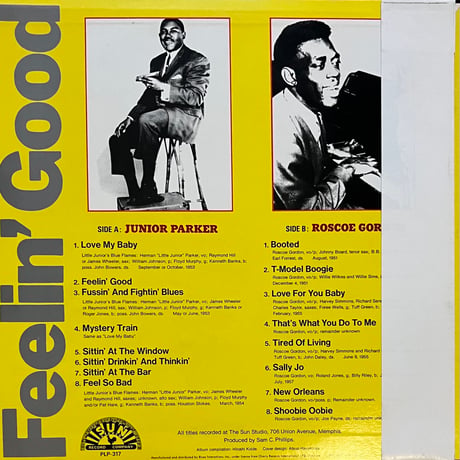 Junior Parker & Roscoe Gordon / Feelin’ Good