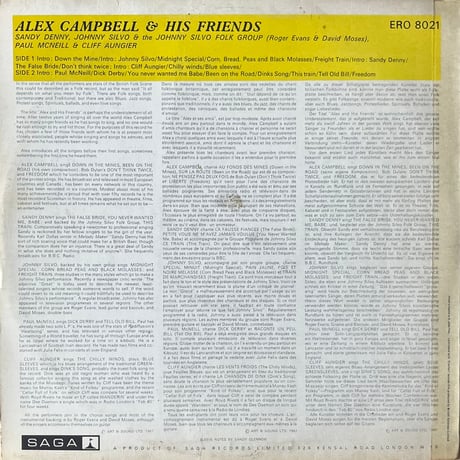 Alex Campbell & His Friends / ST