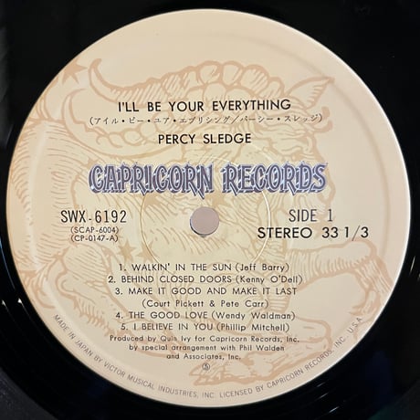 Percy Sledge / I’ll Be Your Everything
