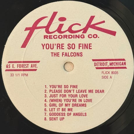 The Falcons / You're So Fine