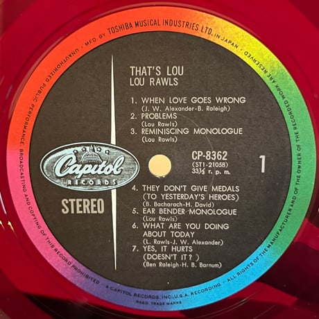 Lou Rawls / That’s Lou