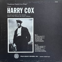Harry Cox / Traditional English Love