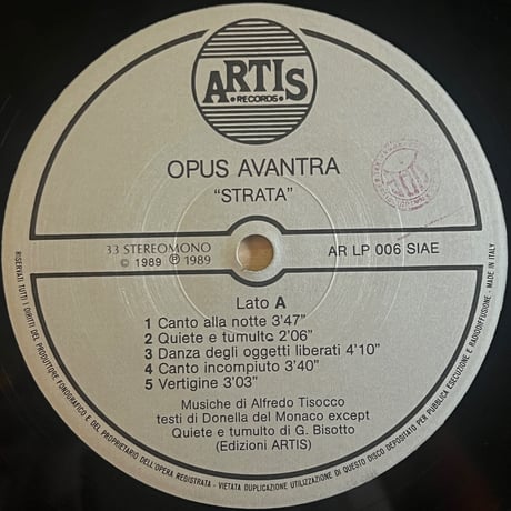 Opus Avantra / Strata