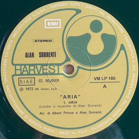 Alan Sorrenti / Aria