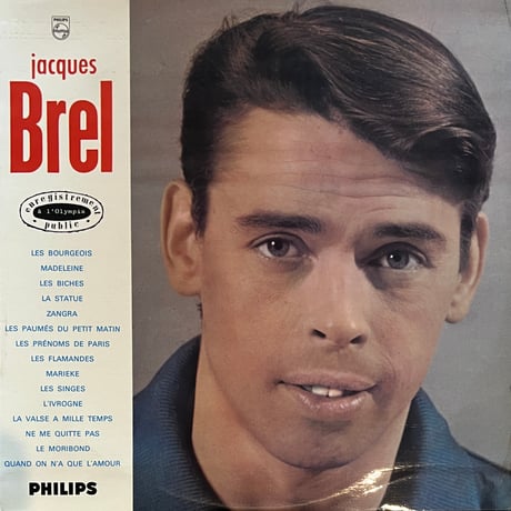 Jacques Brel / Enregistrement Public à l'Olympia