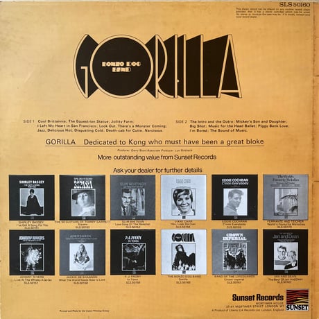 Bonzo Dog Band / Gorilla