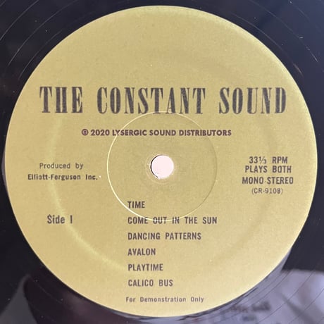 The Constant Sound / ST