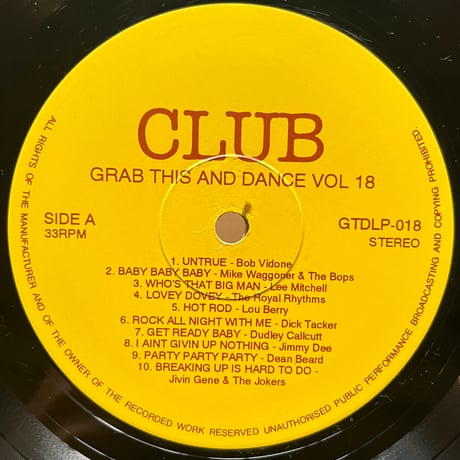 V.A. / Grab This & Dance Vol.18