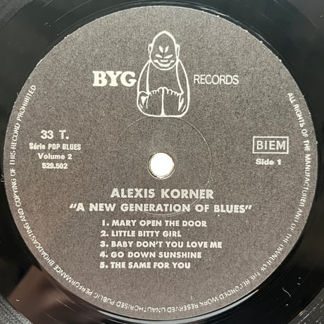 Alexis Korner / A New Generation Of Blues