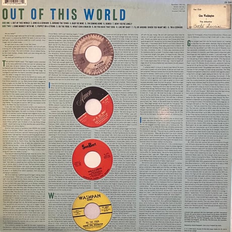 Gino Washington / Out Of This World