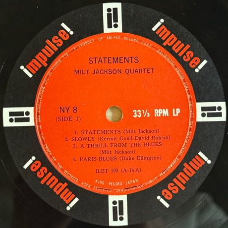 Milt Jackson Quartet / Statements