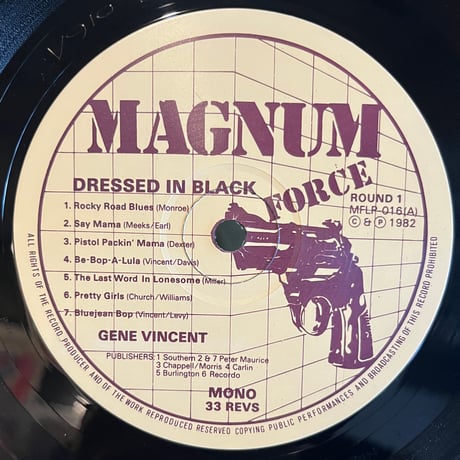 Gene Vinceni / Dressed In Black