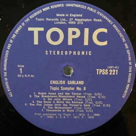 V.A. / English Garland