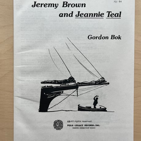 Jeremy Brown And Jeannie Teal / Gordon Book