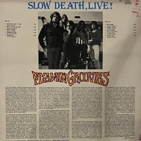 The Flamin’ Groovies / Slow Death, Live!