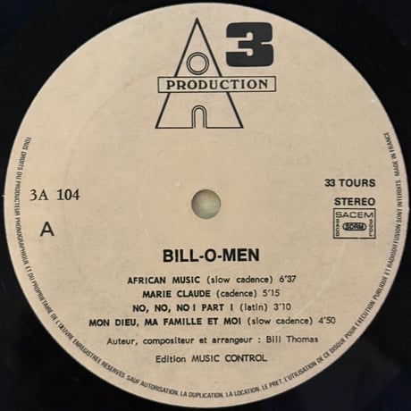 Bill-O-Men / Bill-O-Men