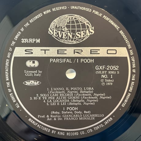 I Pooh / Parsifal