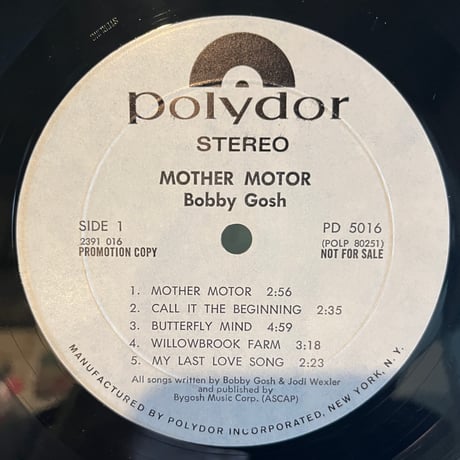 Bobby Gosh / Mother Motor