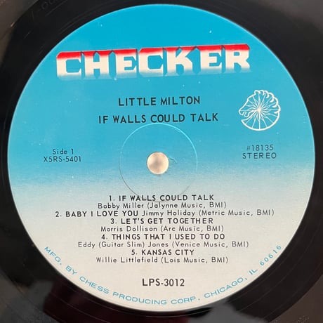Little Milton / If Walls Could Talk