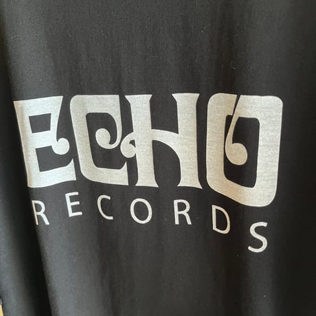 ECHO RECORDS T-SHIRTS Black