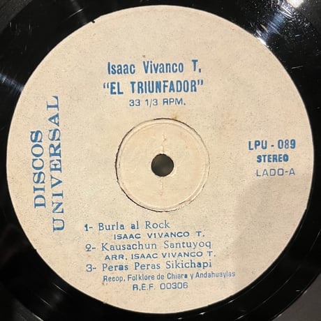 Isaac Vivanco Tarco / El Triunfador