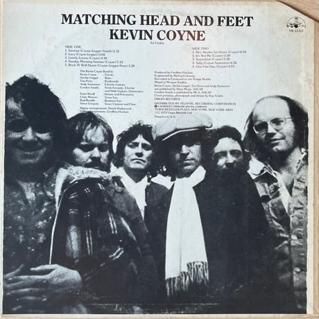 Kevin Coyne / Matching Head And Feet