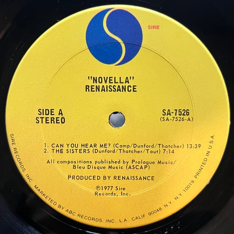 Renaissance / Novella
