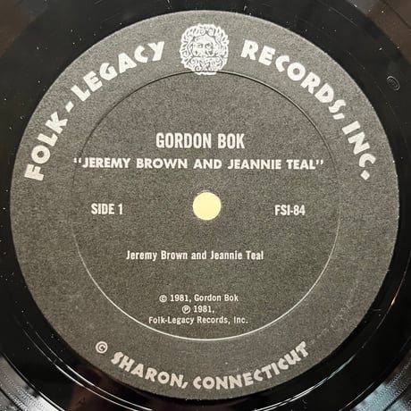 Jeremy Brown And Jeannie Teal / Gordon Book