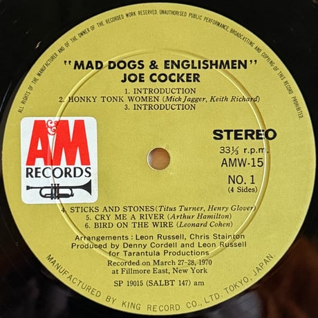 Joe Cocker / Mad Dogs & Englishmen
