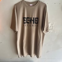 ECHO RECORDS T-SHIRTS Sand Khaki