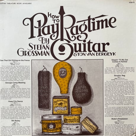 Stefan Grossman & Ton Van Bergeyk / How To Play Ragtime Guitar