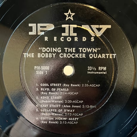 Bobby Crocker Quartet / Doing The Town