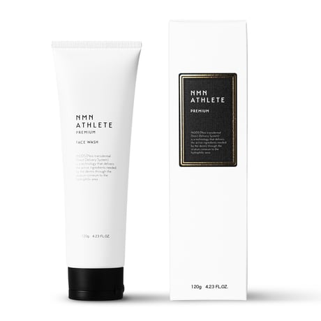 NMN ATHLETE Premium（エヌエムエヌ・アスリート プレミアム）FACE WASH 120g／フェイスウォッシュ