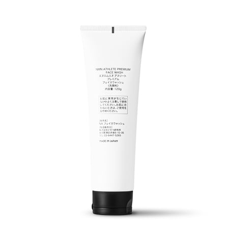 NMN ATHLETE Premium（エヌエムエヌ・アスリート プレミアム）FACE WASH 120g／フェイスウォッシュ