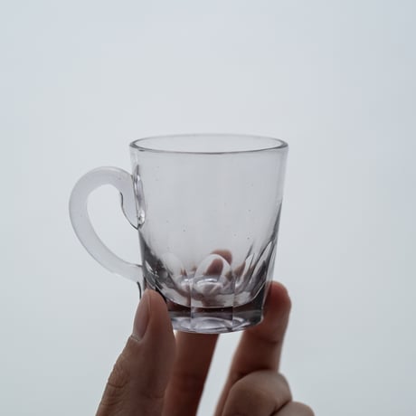 Old liqueur glass｜φ5.6×H6.3cm